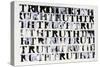 The Truth in Black and White, 2015-Nancy Moniz Charalambous-Stretched Canvas