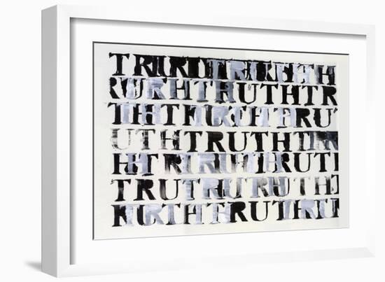 The Truth in Black and White, 2015,-Nancy Moniz Charalambous-Framed Giclee Print