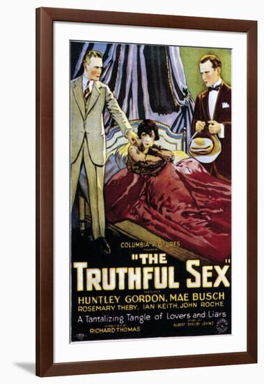 The Truthful Sex - 1926-null-Framed Giclee Print