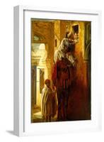 The Tryst, 1840–1904-Jean Leon Gerome-Framed Giclee Print