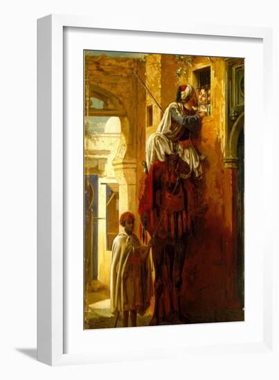 The Tryst, 1840–1904-Jean Leon Gerome-Framed Giclee Print