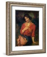 The Tryst, C.1904-Thomas Edwin Mostyn-Framed Giclee Print