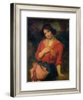 The Tryst, C.1904-Thomas Edwin Mostyn-Framed Giclee Print