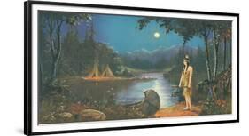 The Tryst, In the Land of Hiawatha-Ambrose Reynaud-Framed Giclee Print