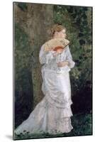 The Trysting Place, 1875-Winslow Homer-Mounted Giclee Print