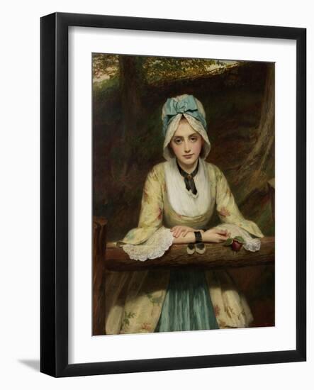 The Trysting Place, 1878-Charles Sillem Lidderdale-Framed Giclee Print