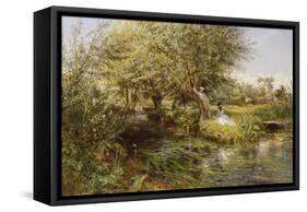 The Trysting Place-Charles James Lewis-Framed Stretched Canvas