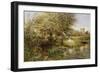 The Trysting Place-Charles James Lewis-Framed Giclee Print