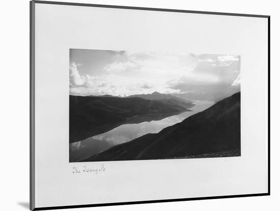 The Tsang Po, Tibet, 1903-04-John Claude White-Mounted Giclee Print