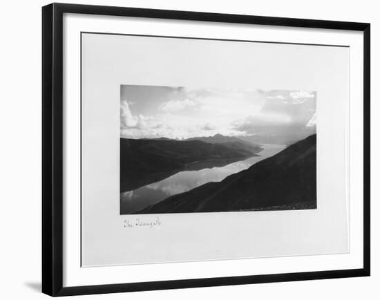 The Tsang Po, Tibet, 1903-04-John Claude White-Framed Giclee Print