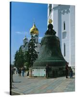 The Tsar Bell in the Kremlin, Moscow, Russia-null-Stretched Canvas