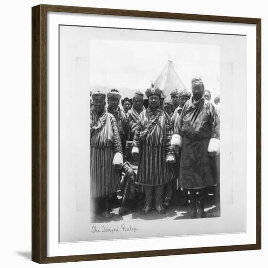 The Tsongsa Penlop, Bhutan, 1903-04-John Claude White-Framed Giclee Print