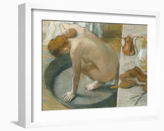 The Tub, 1886-Edgar Degas-Framed Giclee Print