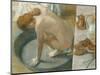 The Tub, 1886-Edgar Degas-Mounted Giclee Print