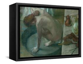 The Tub (Bathing Woman), 1886-Edgar Degas-Framed Stretched Canvas