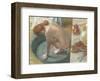 The Tub-Edgar Degas-Framed Art Print