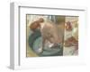 The Tub-Edgar Degas-Framed Art Print