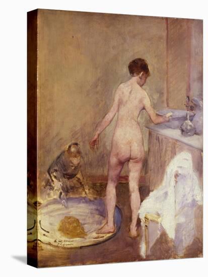 The Tub-Jean-Louis Forain-Stretched Canvas