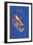 The Tuba-null-Framed Art Print