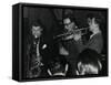 The Tubby Hayes Sextet Playing at a Modern Jazz Night at the Civic Restaurant, Bristol, 1955-Denis Williams-Framed Stretched Canvas