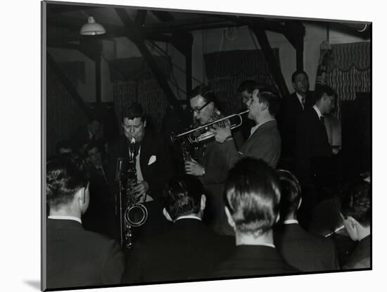 The Tubby Hayes Sextet Playing at a Modern Jazz Night at the Civic Restaurant, Bristol, 1955-Denis Williams-Mounted Photographic Print