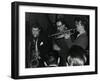 The Tubby Hayes Sextet Playing at a Modern Jazz Night at the Civic Restaurant, Bristol, 1955-Denis Williams-Framed Photographic Print