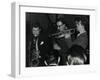 The Tubby Hayes Sextet Playing at a Modern Jazz Night at the Civic Restaurant, Bristol, 1955-Denis Williams-Framed Photographic Print