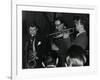 The Tubby Hayes Sextet Playing at a Modern Jazz Night at the Civic Restaurant, Bristol, 1955-Denis Williams-Framed Photographic Print