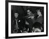 The Tubby Hayes Sextet Playing at a Modern Jazz Night at the Civic Restaurant, Bristol, 1955-Denis Williams-Framed Photographic Print