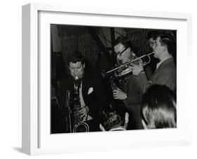 The Tubby Hayes Sextet Playing at the Co-Op Civic Centre, Bristol, 1950S. Pictured are Tubby Hayes-Denis Williams-Framed Photographic Print