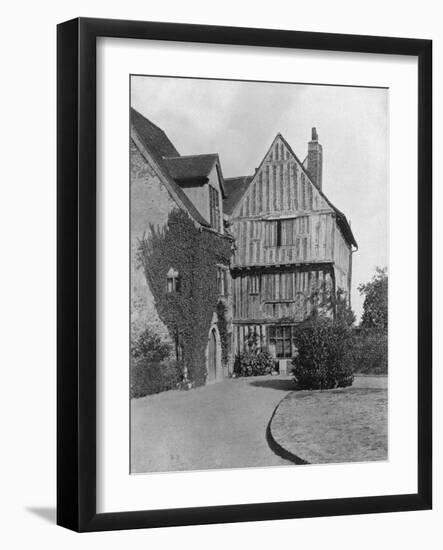 The Tudor Wing, Beeleigh Abbey, Near Maldon, Essex, 1924-1926-RE Thomas-Framed Giclee Print