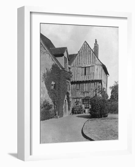 The Tudor Wing, Beeleigh Abbey, Near Maldon, Essex, 1924-1926-RE Thomas-Framed Giclee Print