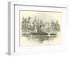 The Tug-Boat Donaldson Moving Up the Cape Fear, March 1865-null-Framed Giclee Print