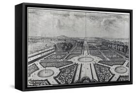 The Tuileries Garden-Israel, The Younger Silvestre-Framed Stretched Canvas