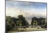 The Tuileries Gardens, 1858-William Wyld-Mounted Giclee Print