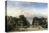 The Tuileries Gardens, 1858-William Wyld-Stretched Canvas