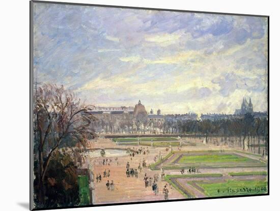 The Tuileries Gardens, 1900-Camille Pissarro-Mounted Giclee Print