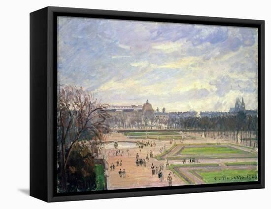 The Tuileries Gardens, 1900-Camille Pissarro-Framed Stretched Canvas