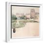 'The Tuileries Gardens', 1915-Eugene Bejot-Framed Giclee Print