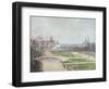 The Tuileries Gardens and the Louvre-Camille Pissarro-Framed Giclee Print