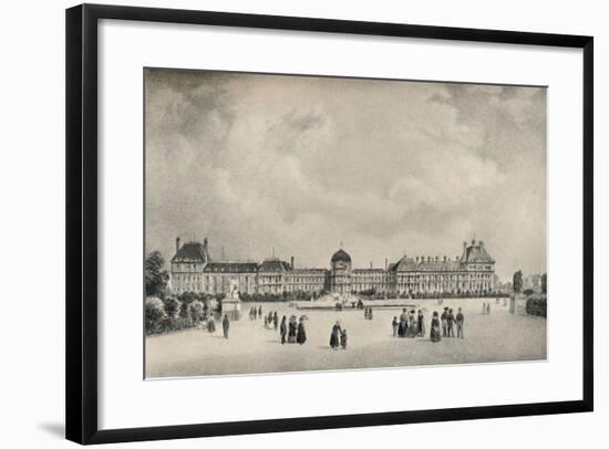 'The Tuileries Palace from the Gardens', 1915-Unknown-Framed Giclee Print