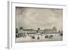'The Tuileries Palace from the Gardens', 1915-Unknown-Framed Giclee Print