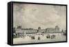 'The Tuileries Palace from the Gardens', 1915-Unknown-Framed Stretched Canvas
