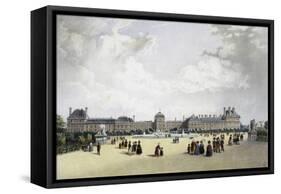 The Tuileries Palace-null-Framed Stretched Canvas