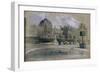 The Tuileries, Paris, France, 1846-John Gilbert-Framed Giclee Print