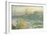 The Tuileries (Study) 1875-Claude Monet-Framed Giclee Print