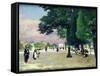 The Tuileries-Jules Ernest Renoux-Framed Stretched Canvas