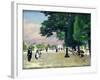 The Tuileries-Jules Ernest Renoux-Framed Giclee Print