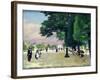 The Tuileries-Jules Ernest Renoux-Framed Giclee Print