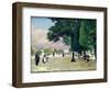 The Tuileries-Jules Ernest Renoux-Framed Giclee Print